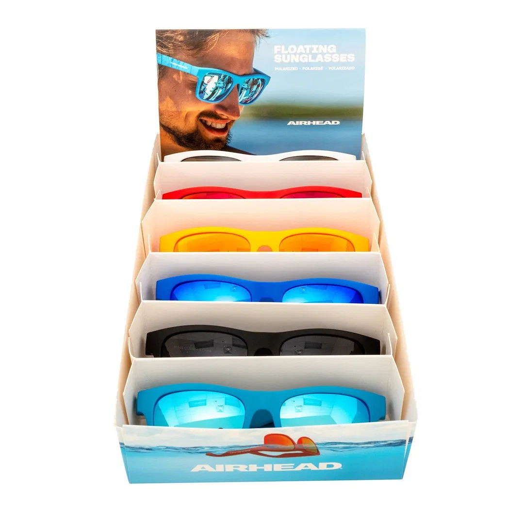AHFS-CWM6 – AIRHEAD Sunglasses, Floating Polarized With UV Protection With One Red/ White/ Blue/ Orange/ Black/ Light...